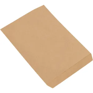 8 1/2 x 11" Kraft Flat Merchandise Bags