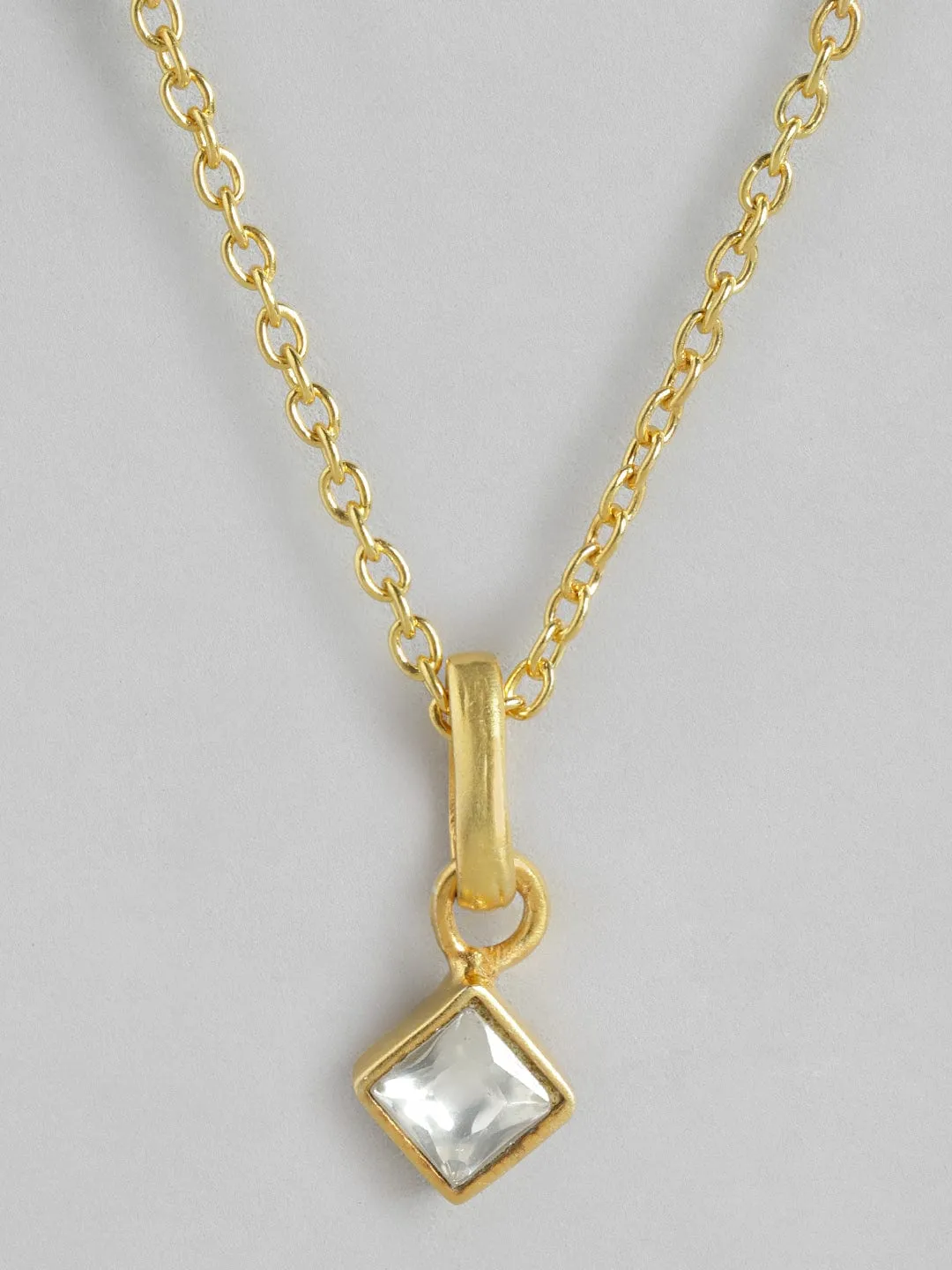 92.5 Silver Cubic Necklace