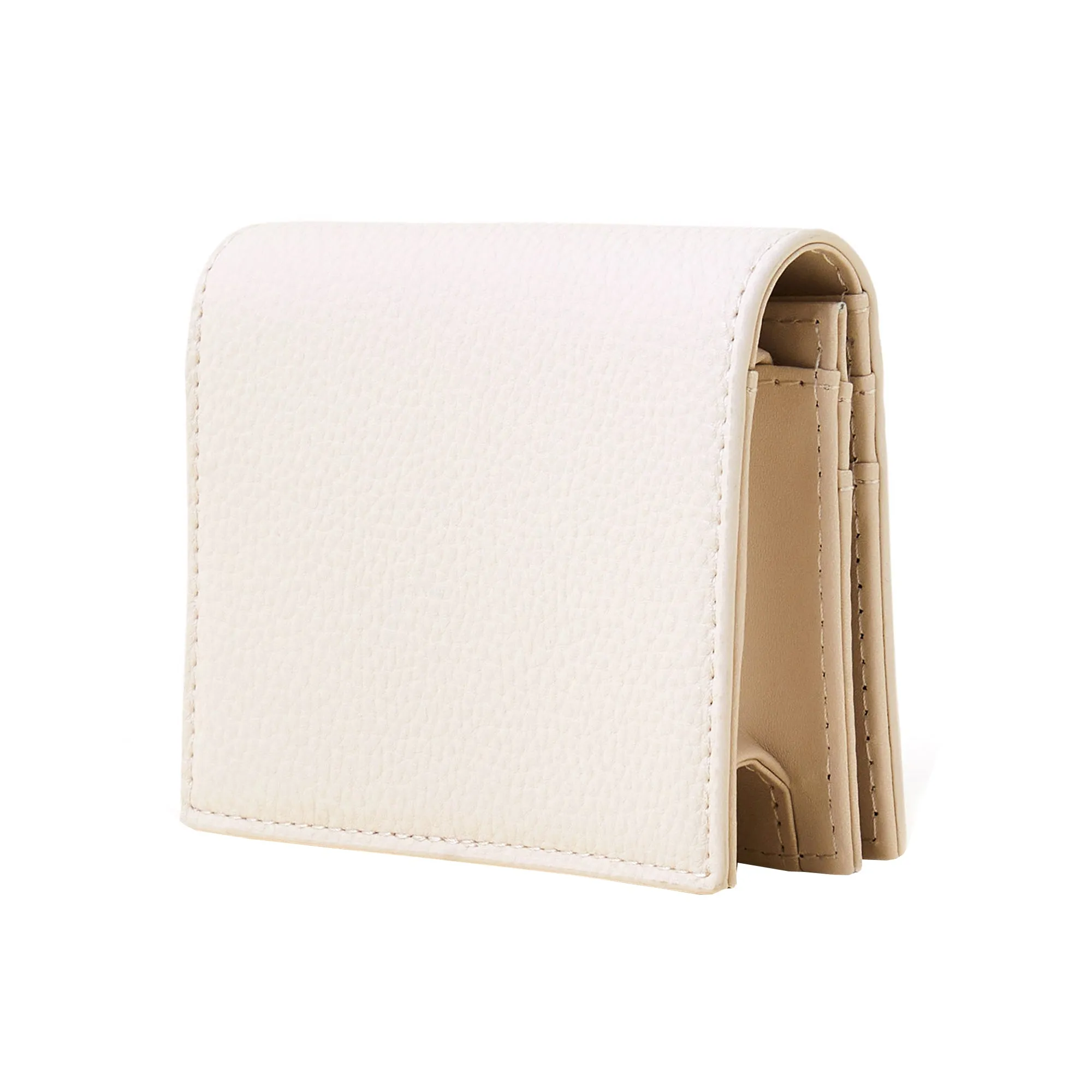 Accessorize London Women's Cream Classic Fold Over Purse