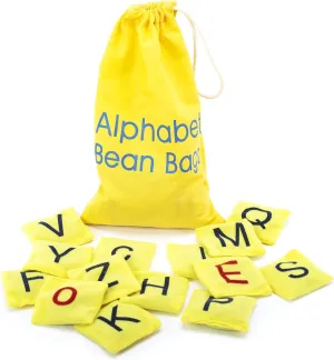 Alphabet Bean Bags