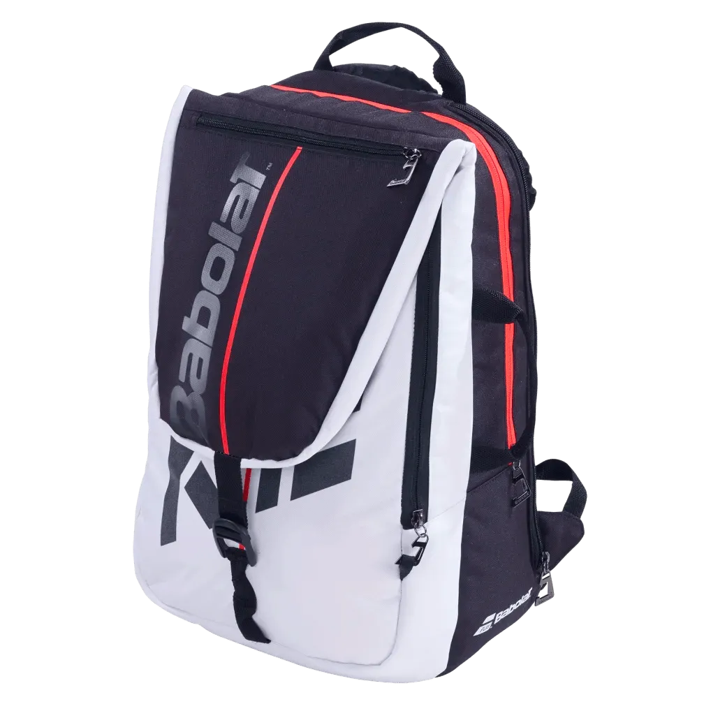 Babolat Pure Strike White Red Tennis Gym Sports Backpack