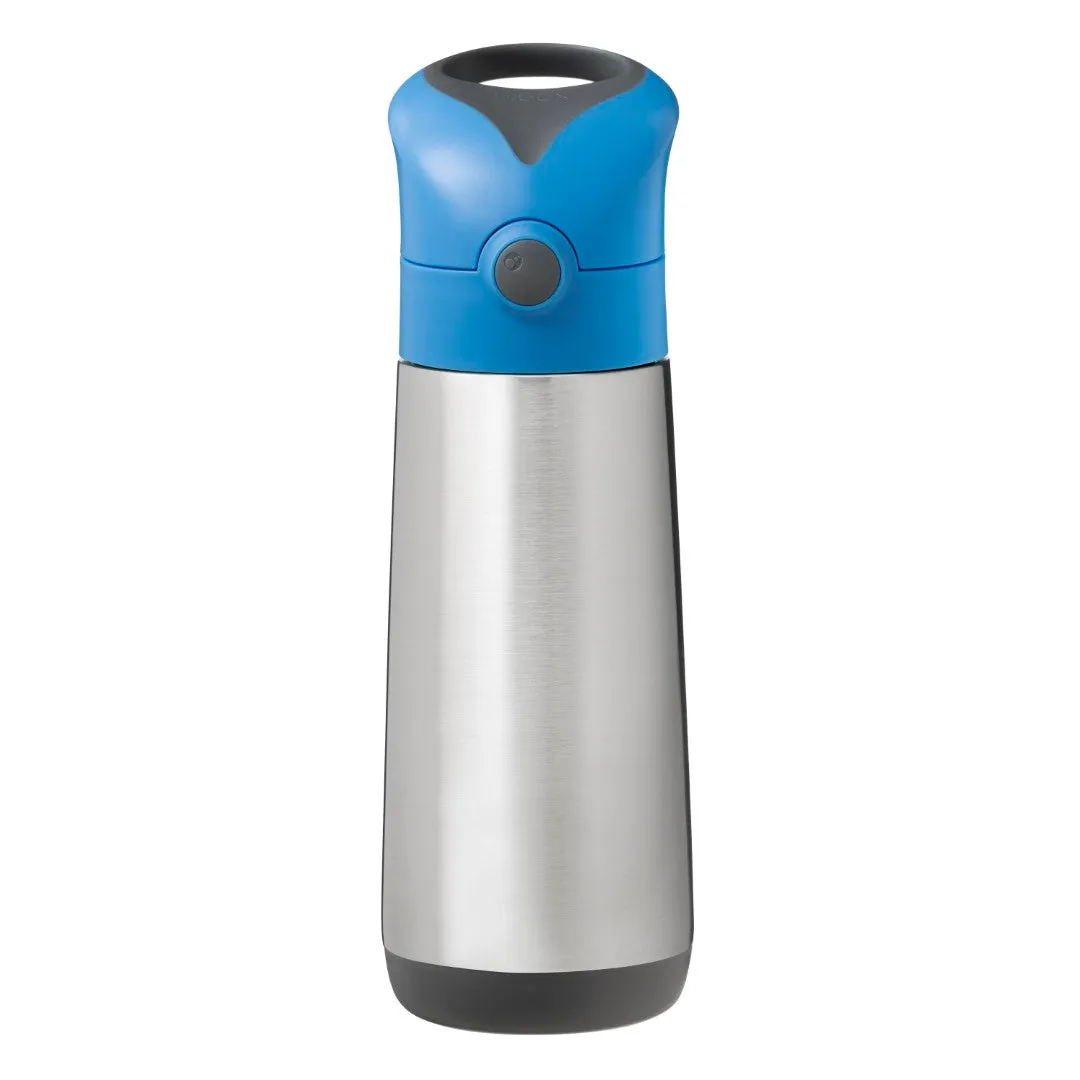 B.Box Insulated Drink Bottle 500ml - Blue Slate