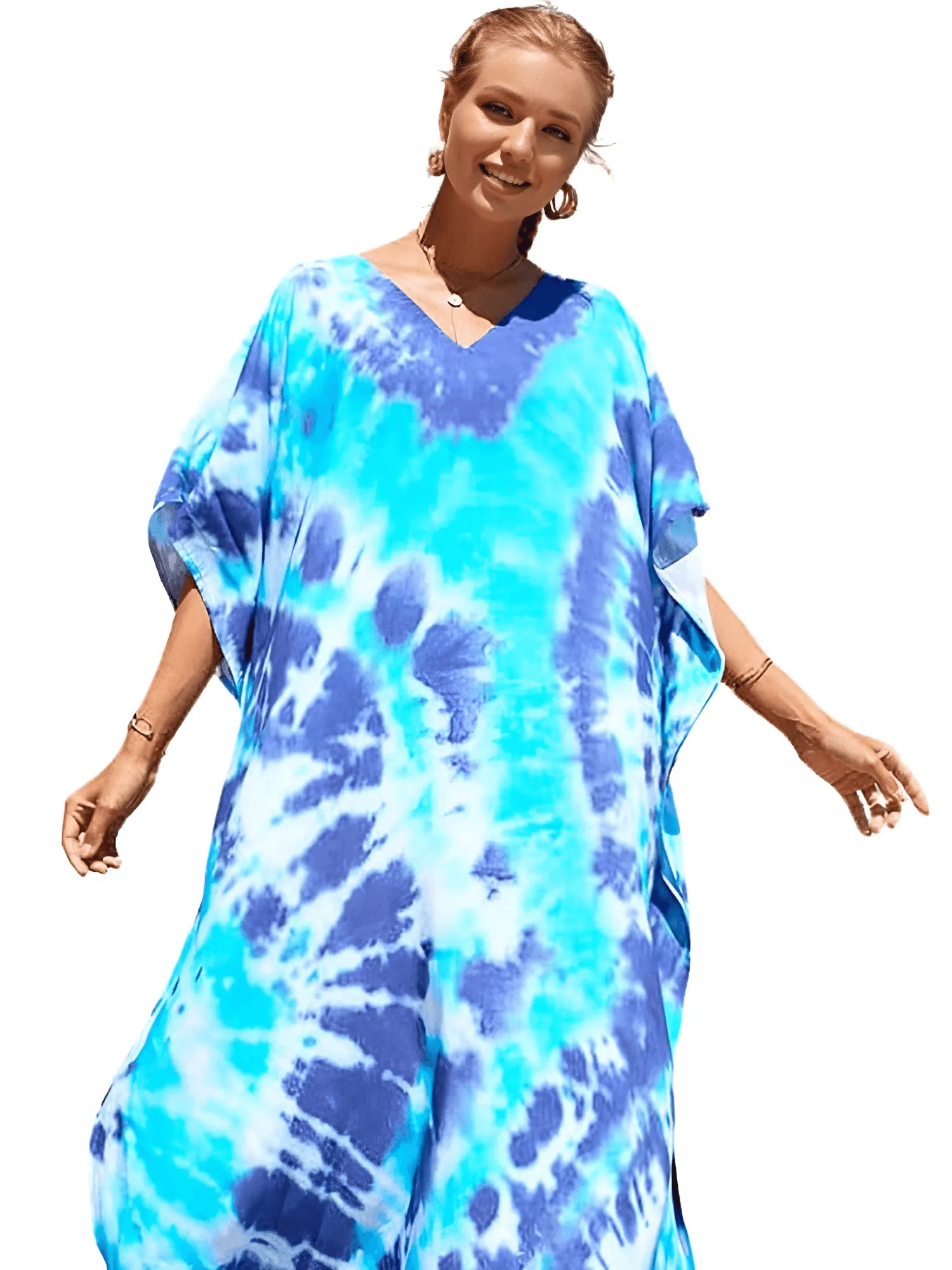 Bohemian V-Neck Batwing Sleeve Caftan For Women - 39 Styles!