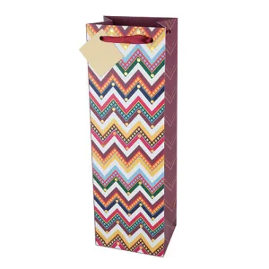 Boho Brights Chevron Bag