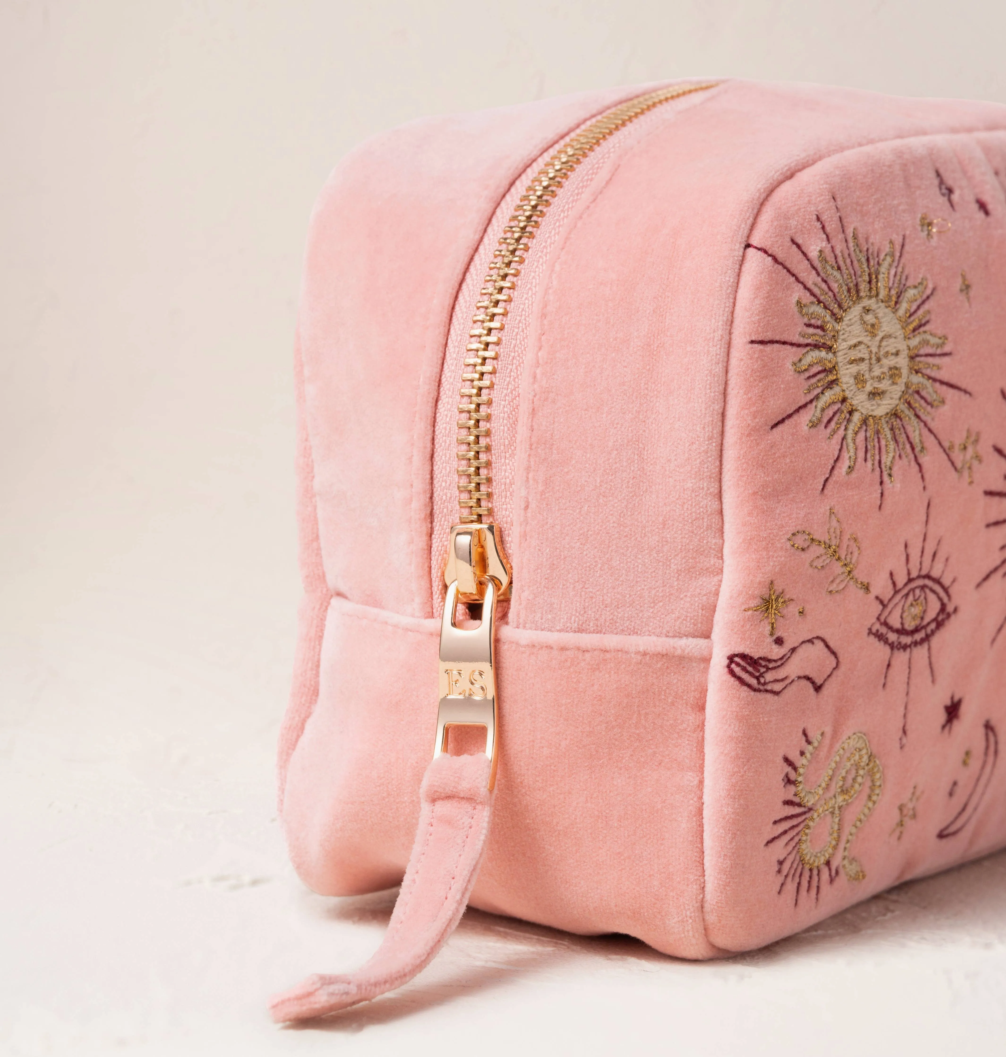 Boho Mysticism Makeup Bag - Pink