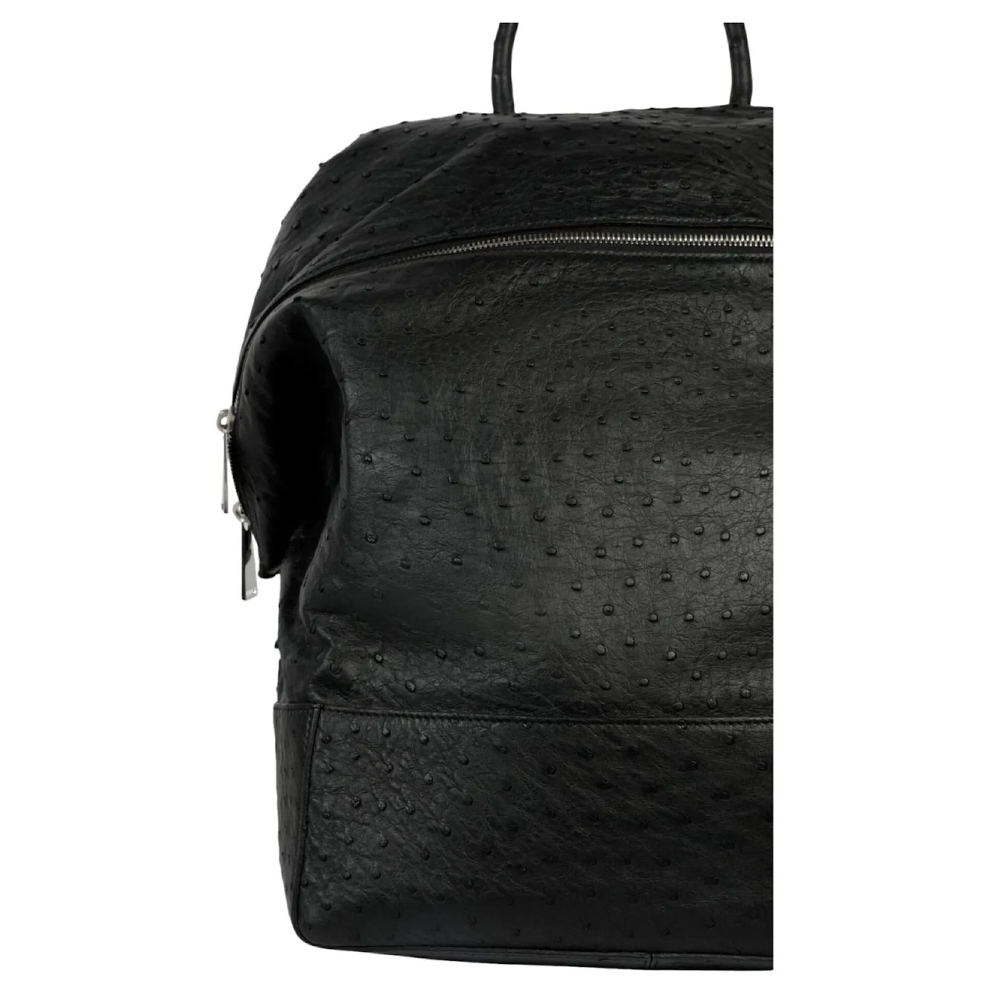 Bottega Veneta Ostrich Leather Outlet Backpack