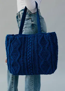 Cable Knit Tote *Multiple Colors Available*