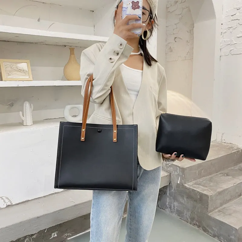 Casual Leather Handbags for Women