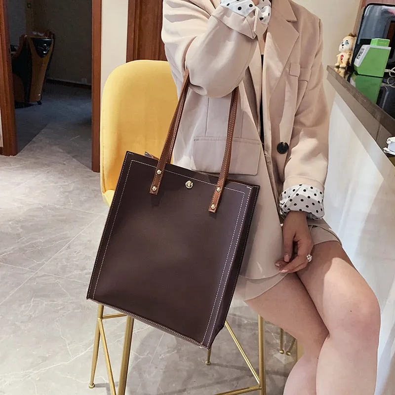 Casual Leather Handbags for Women