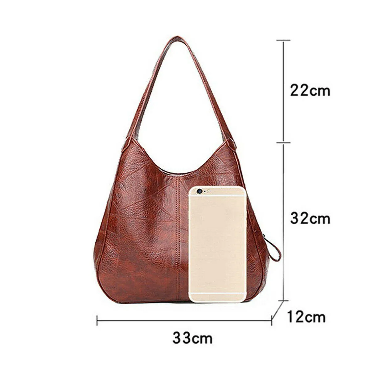 Casual PU Leather Tote