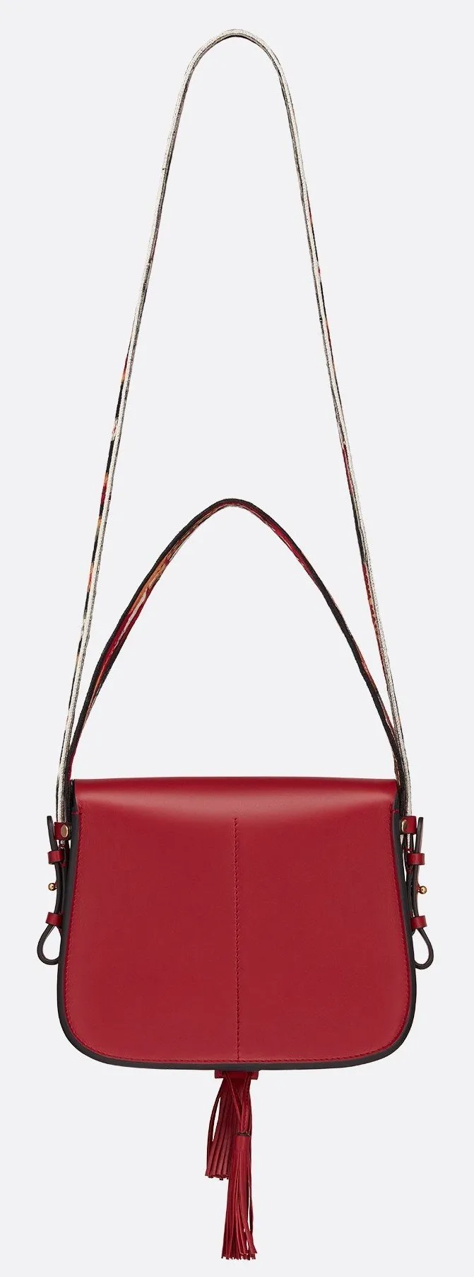 DiorOdeo Flap Bag, Red