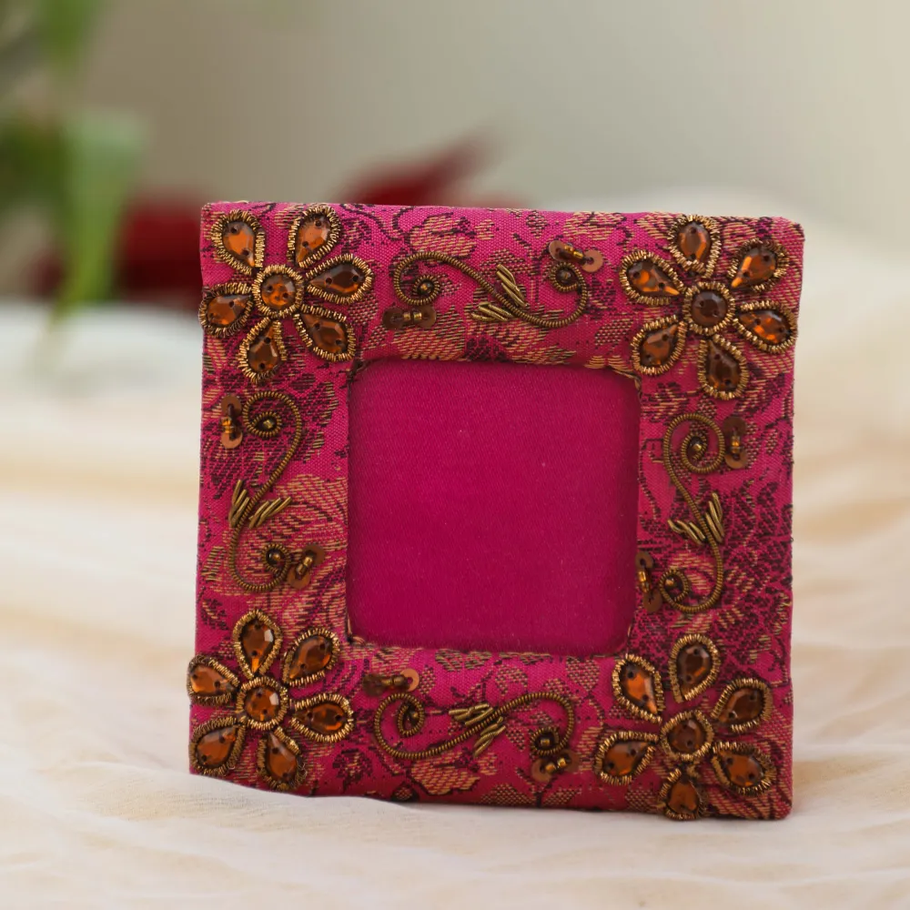 Embroidered Photo Frame