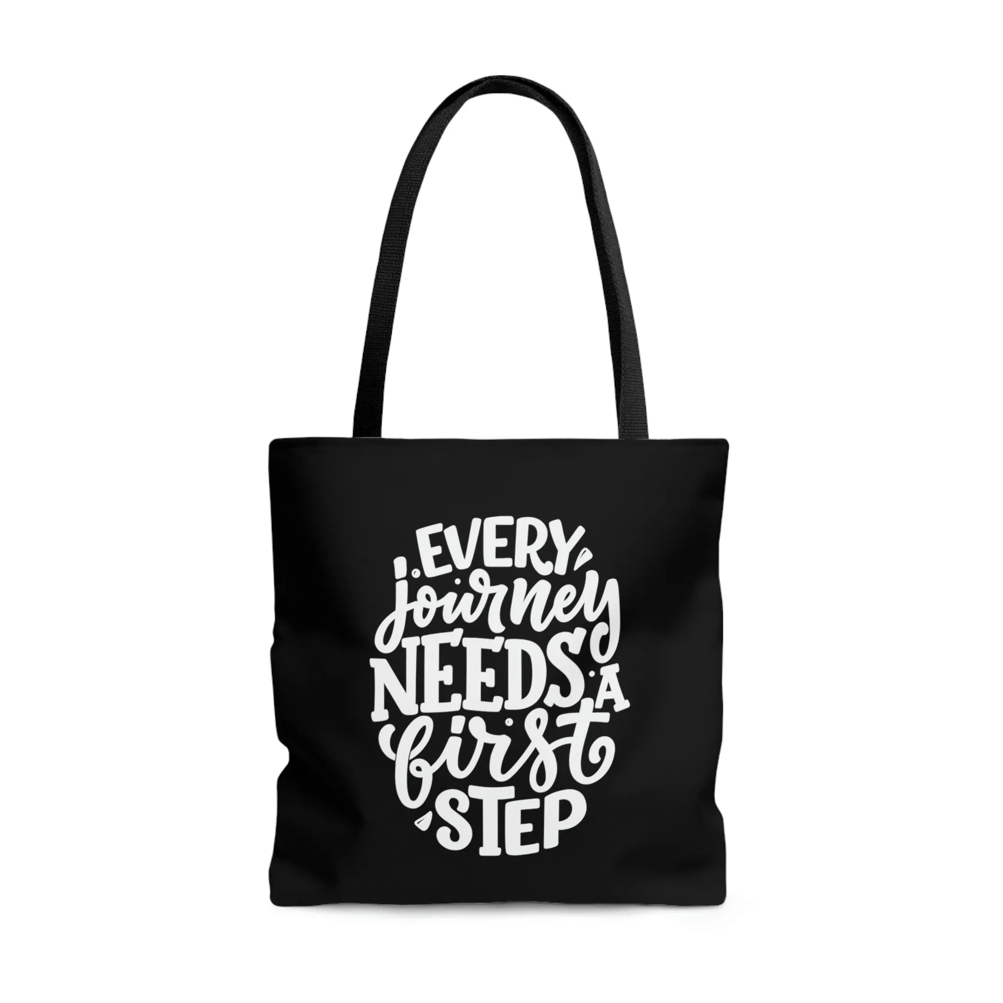 Every journey needs a first step- Tote Bags