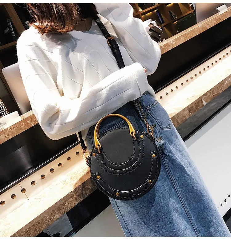 Fashion Round Handbag Shoulder Bag