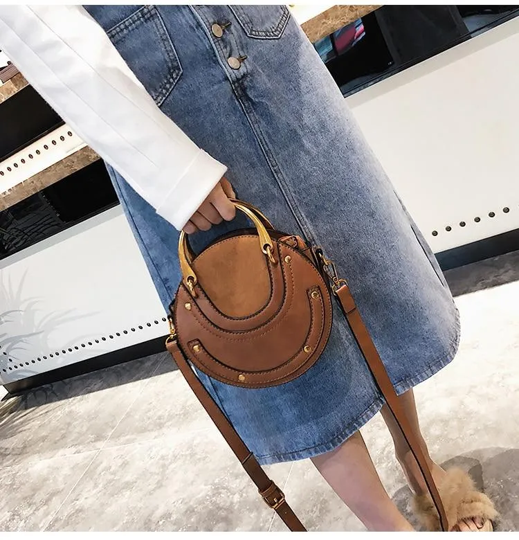 Fashion Round Handbag Shoulder Bag