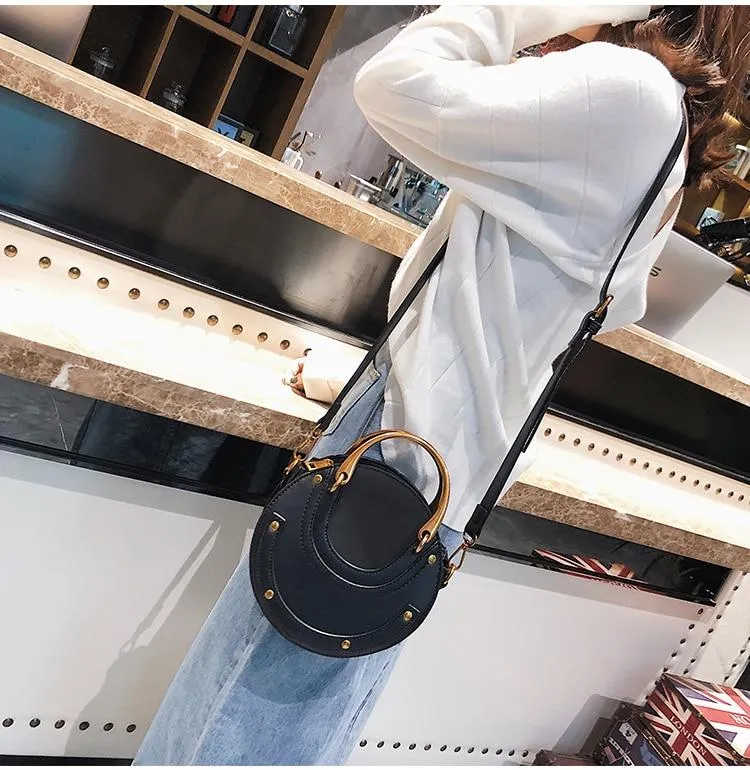 Fashion Round Handbag Shoulder Bag