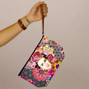 Frida Kahlo Printed Boho Wristlet - Thailand