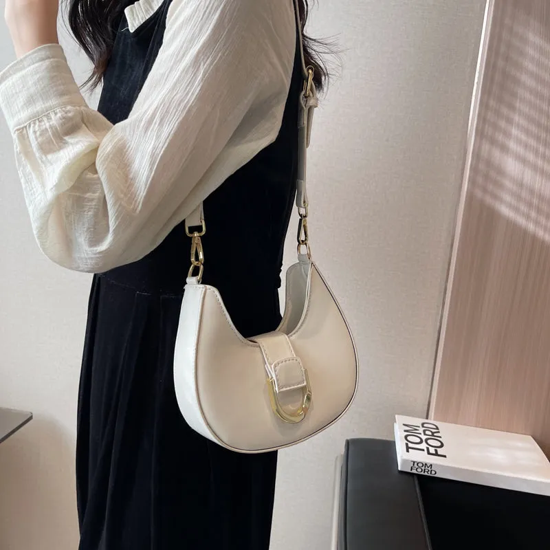 Half Moon Saddle Shoulder Bags