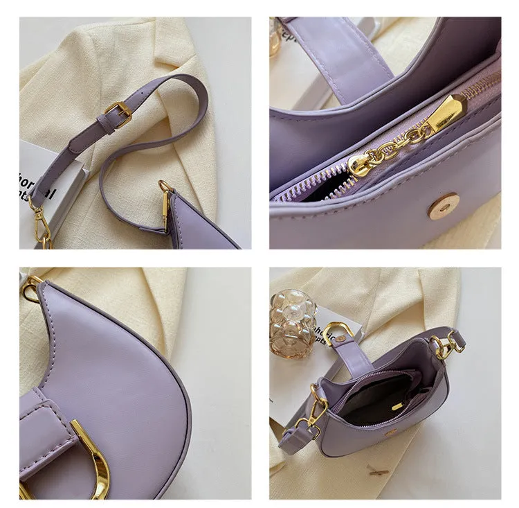 Half Moon Saddle Shoulder Bags