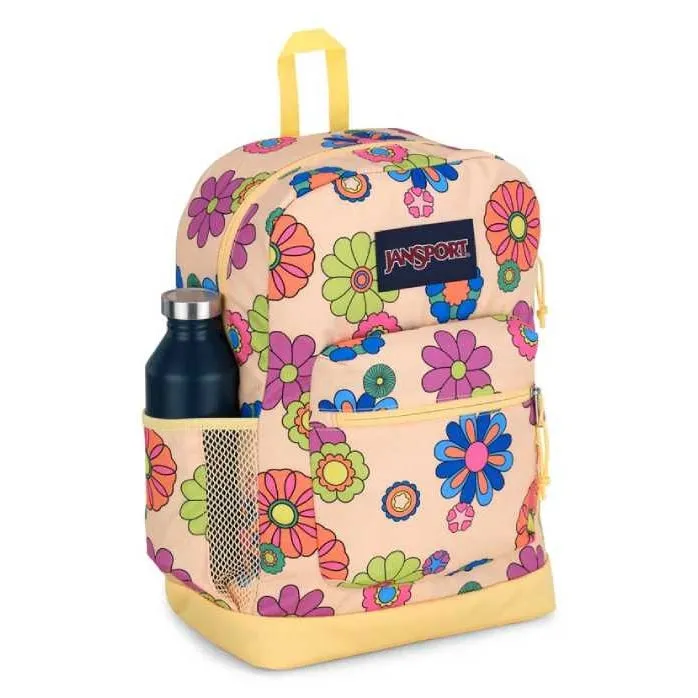 JanSport Cross Town Plus Power To The Flower Backpack [WS]