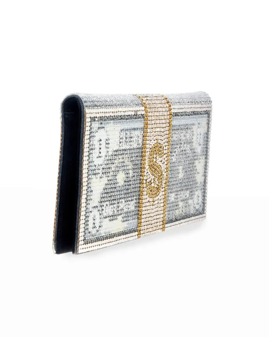 Judith Leiber Couture Billions Envelope Crystal Clutch