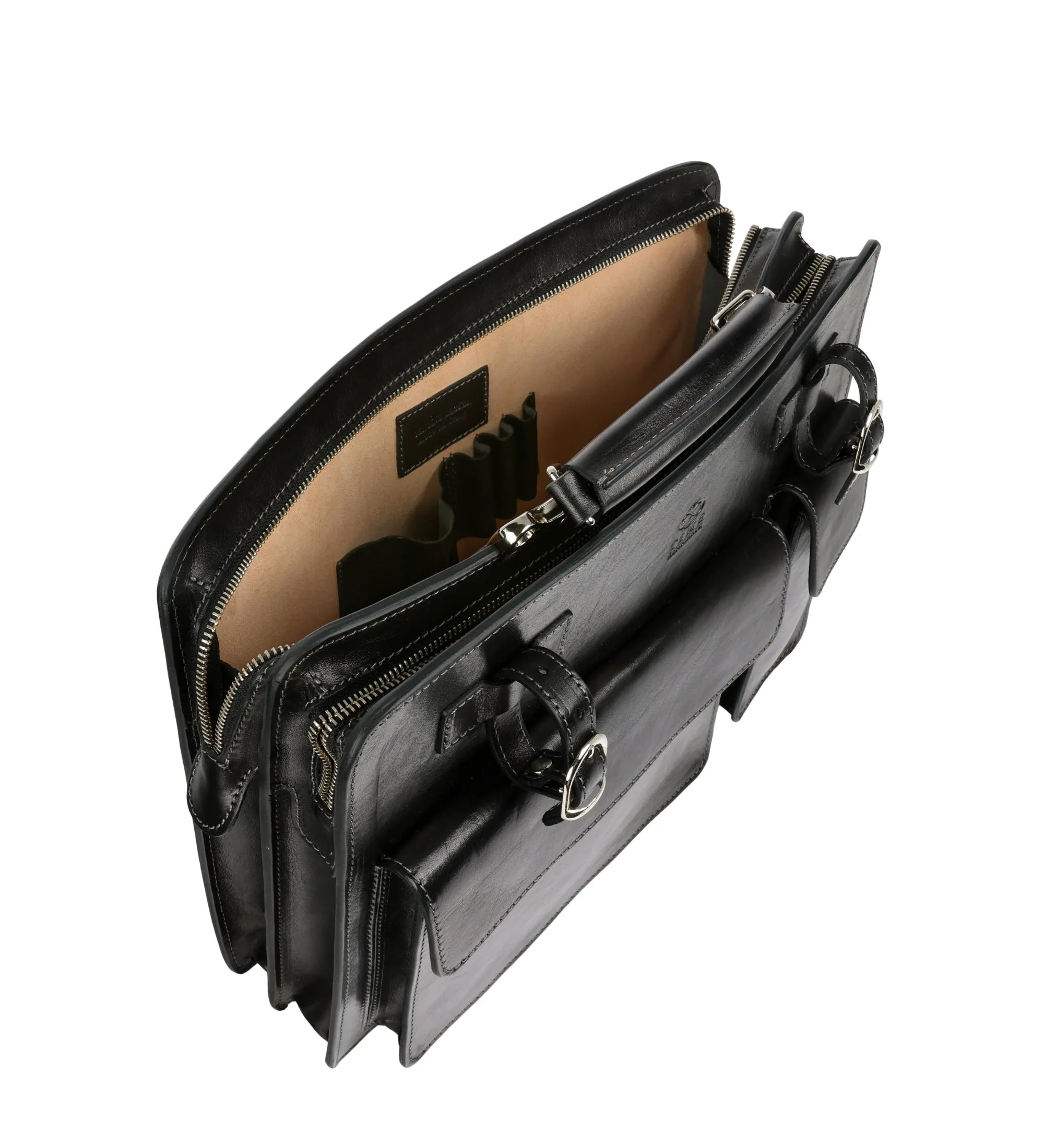 Leather Satchel Bag Briefcase - The Prophet