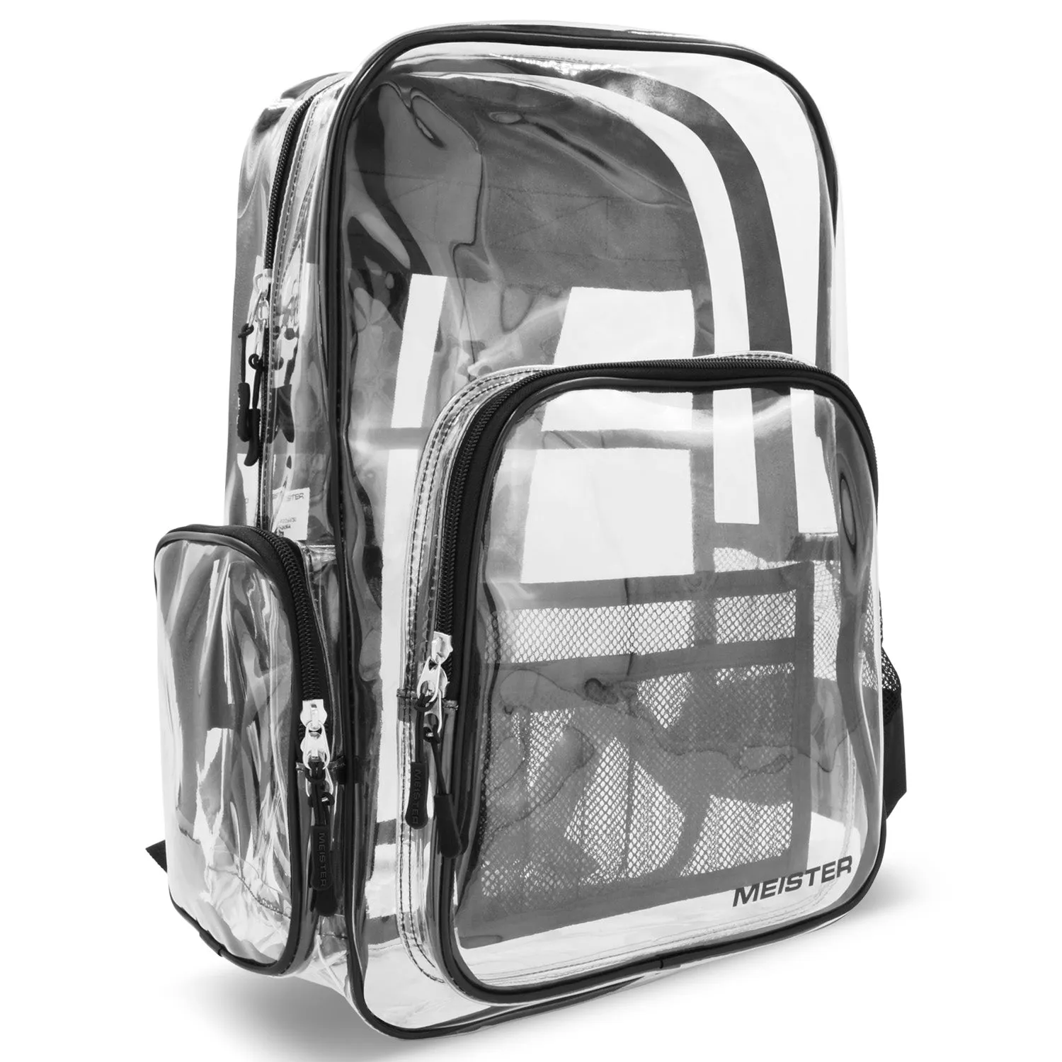 Meister All-Access Clear Backpack - Black