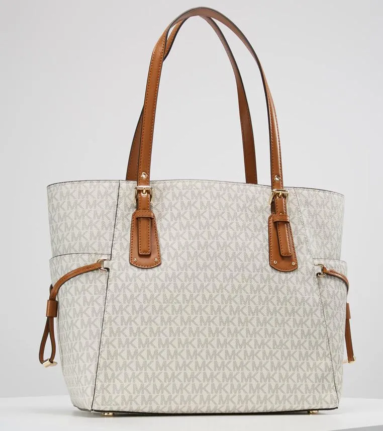 Michael Kors Voyager Signature Tote, Vanilla