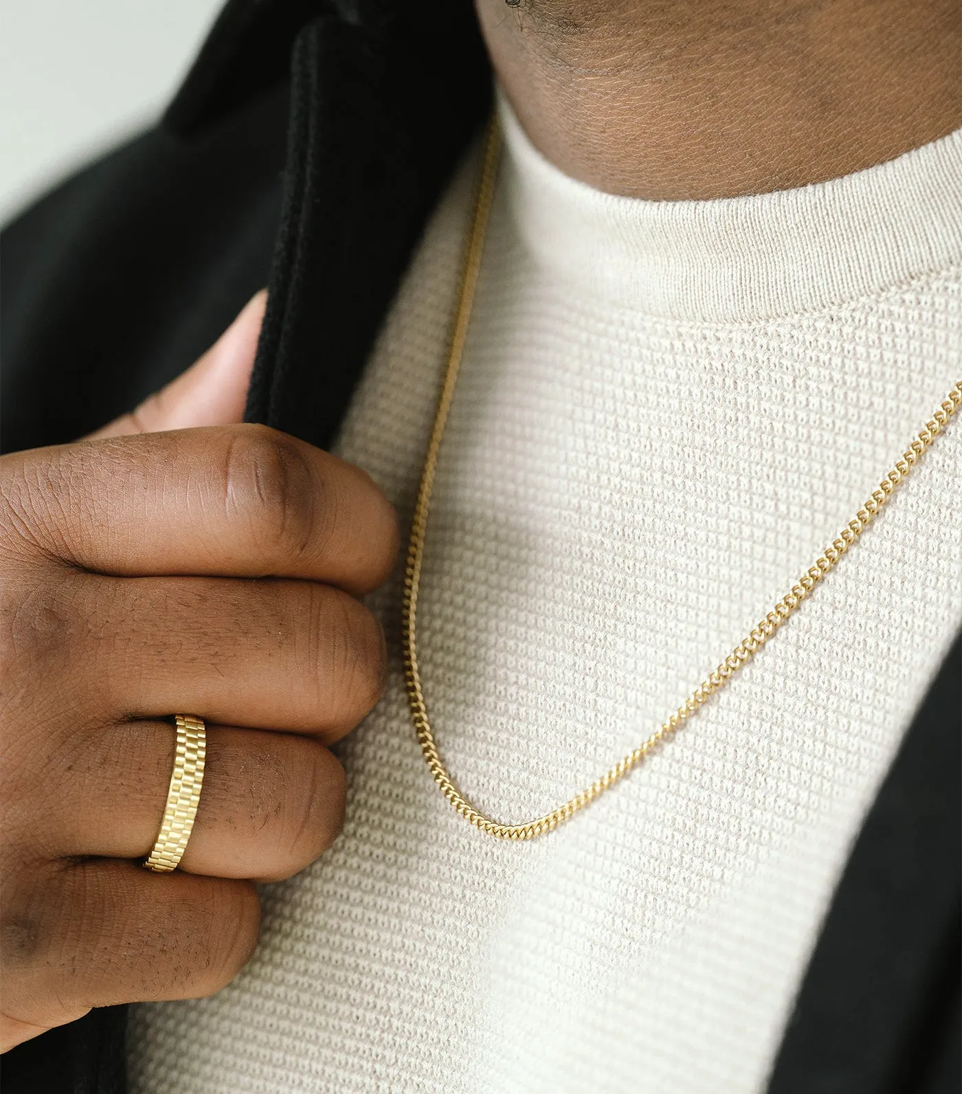 Minimal Chain Necklace Gold