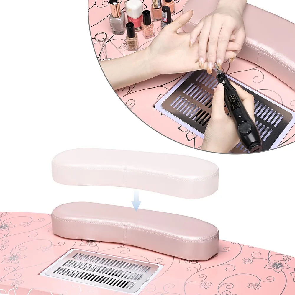 Mobile Nail Bar Table with Vent