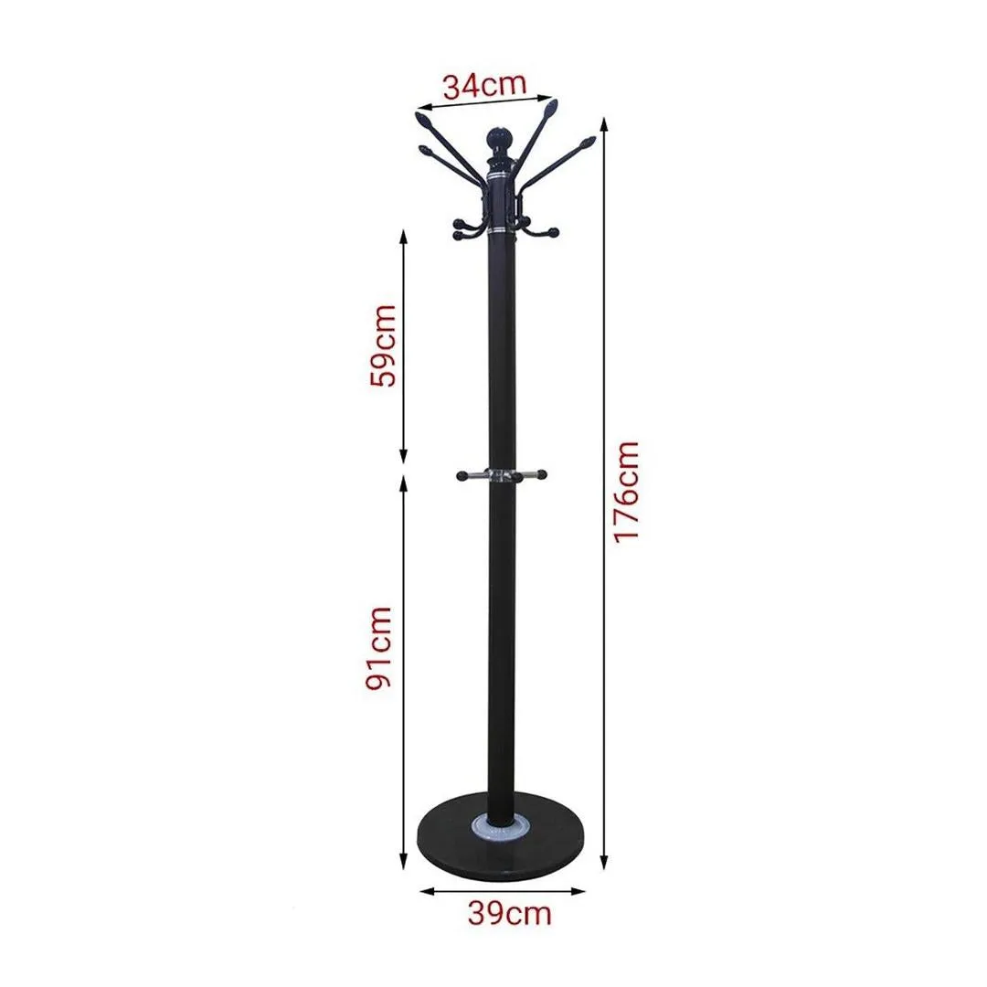 Modern Marble Base Clothes Coat Rack Hanger Stand