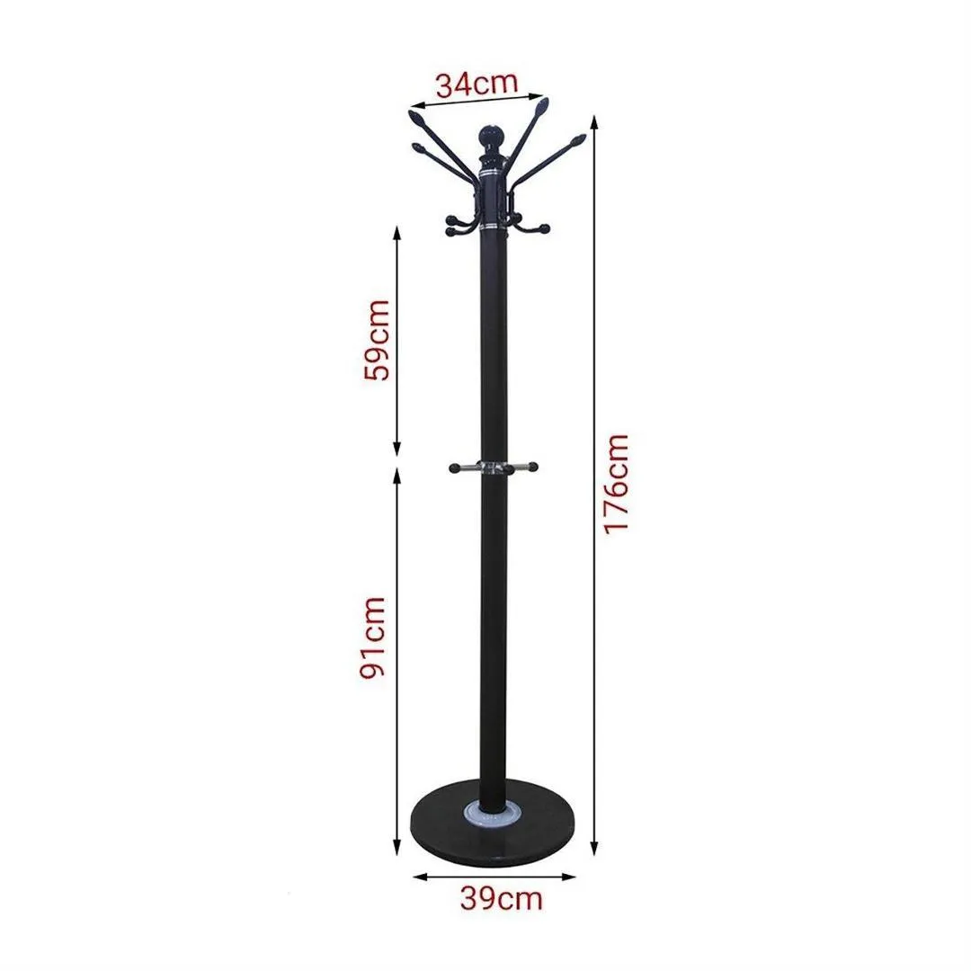 Modern Marble Base Clothes Coat Rack Hanger Stand