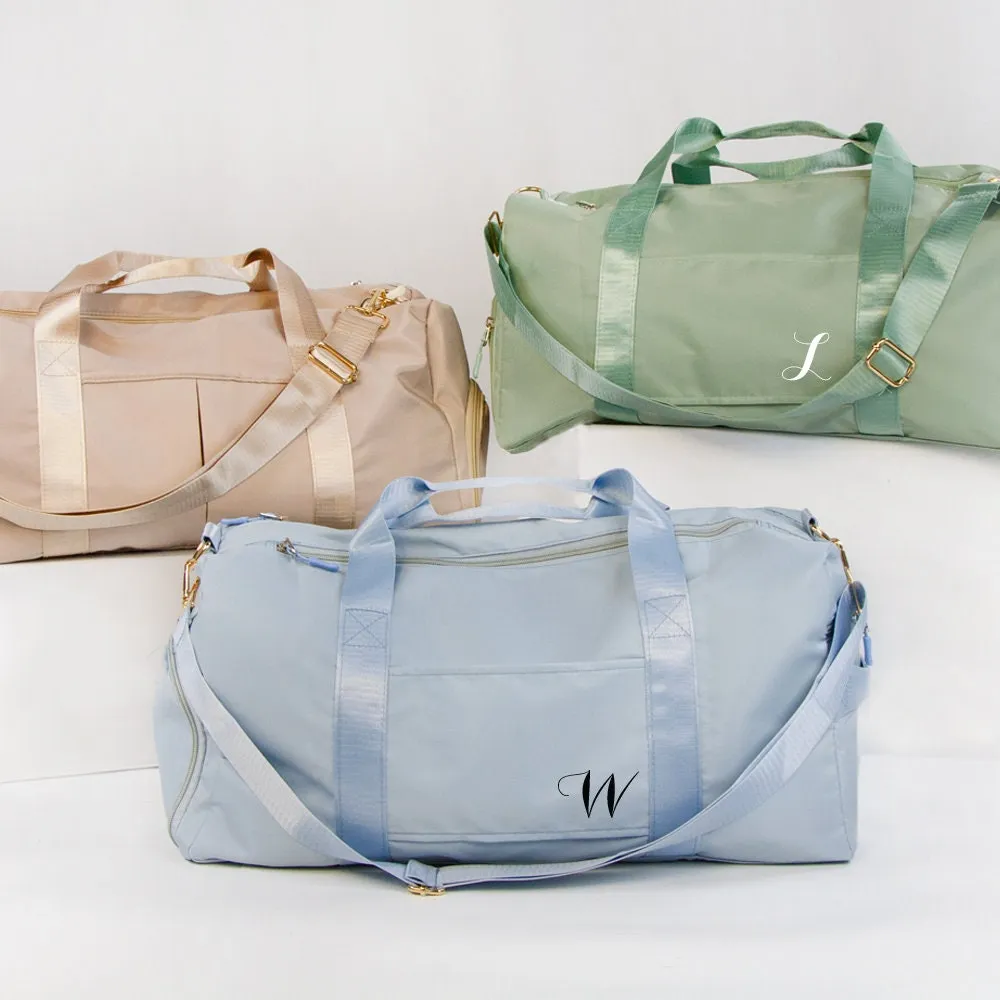 Monogrammed Weekender Bag