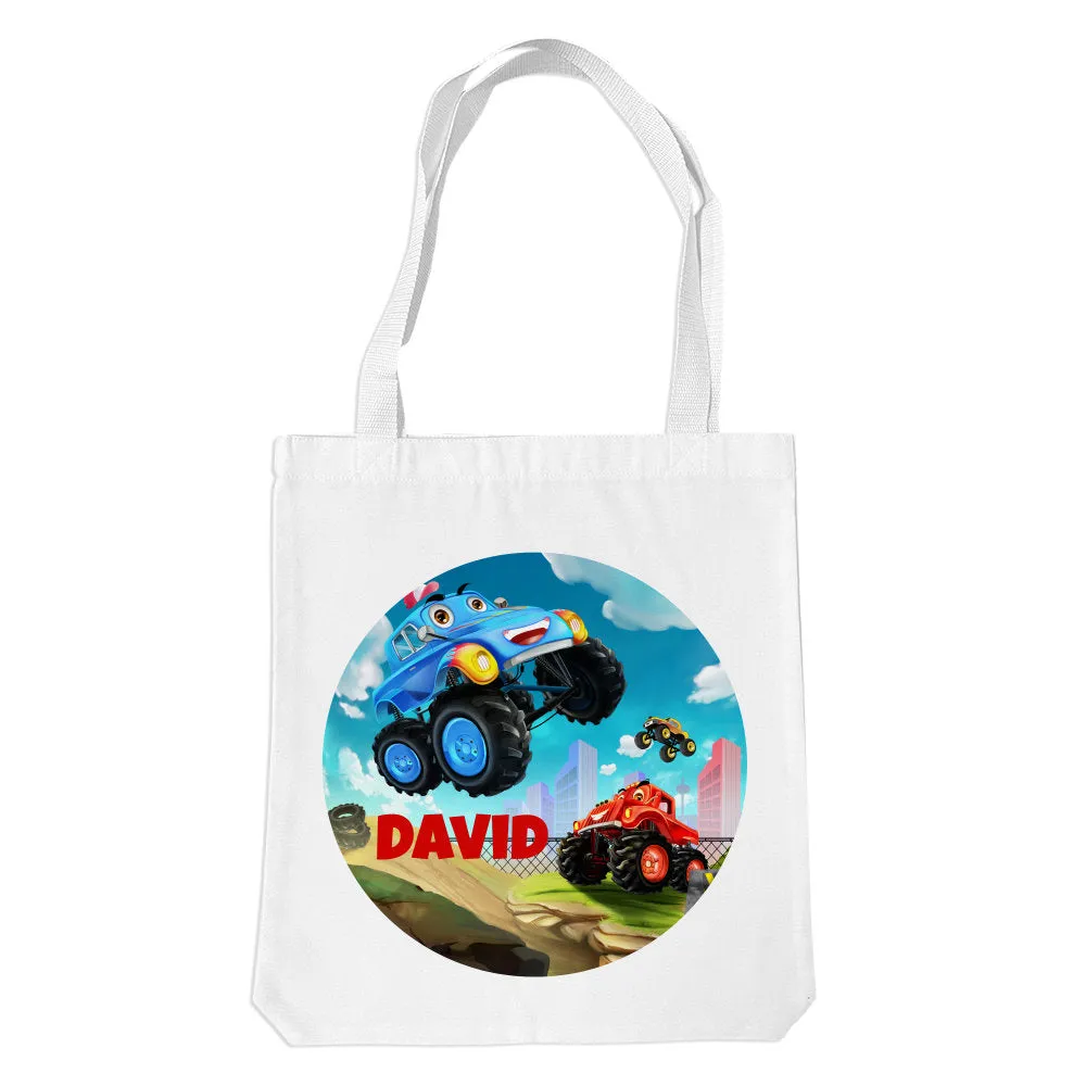 Monster Truck Premium Tote Bag