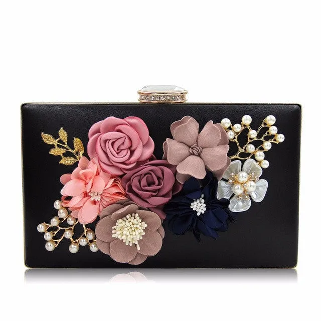 NATASSIE 2017 New Women Black Envelope Evening Clutch Bags Ladies Day Clutches Female Wedding Bag