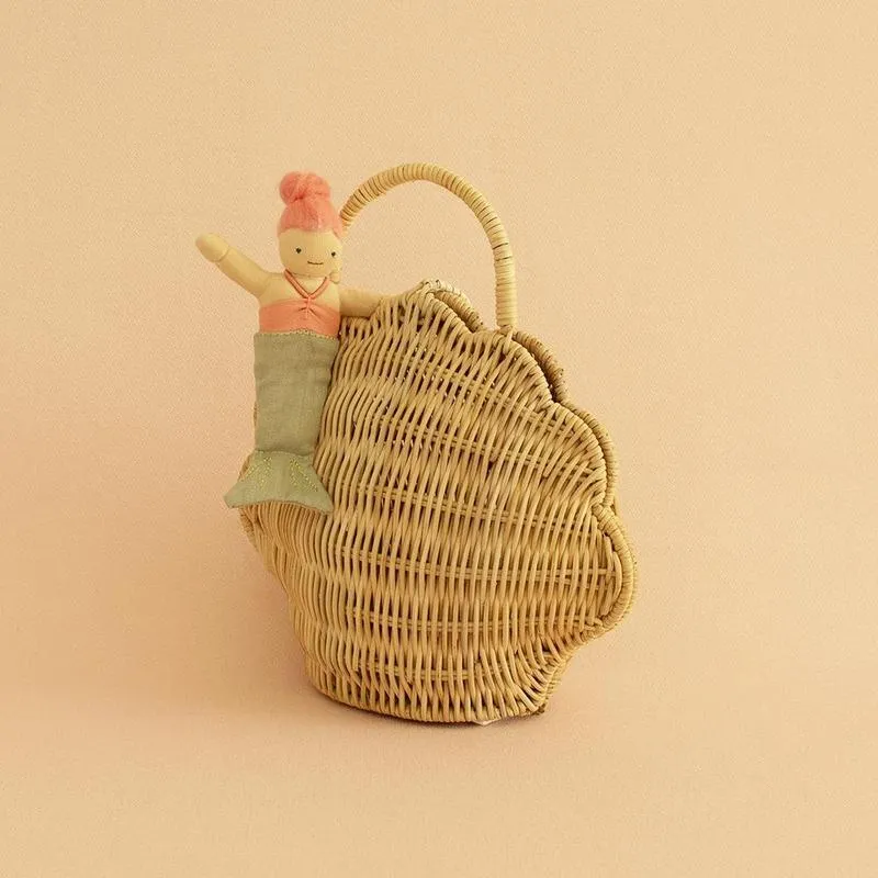 Olli Ella Shell Bag Straw