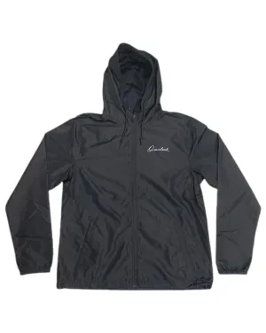 Overload Lightweight Full Zip Windbreaker - Black