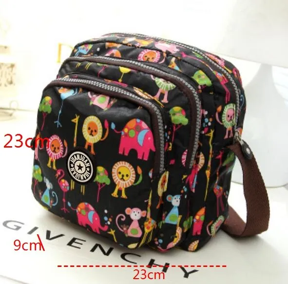 Purpdrank - Fashion Women Messenger Bags New Vinatge Flower Printing Women Bag Mummy Casual Shoulder Bags Female small Wallet