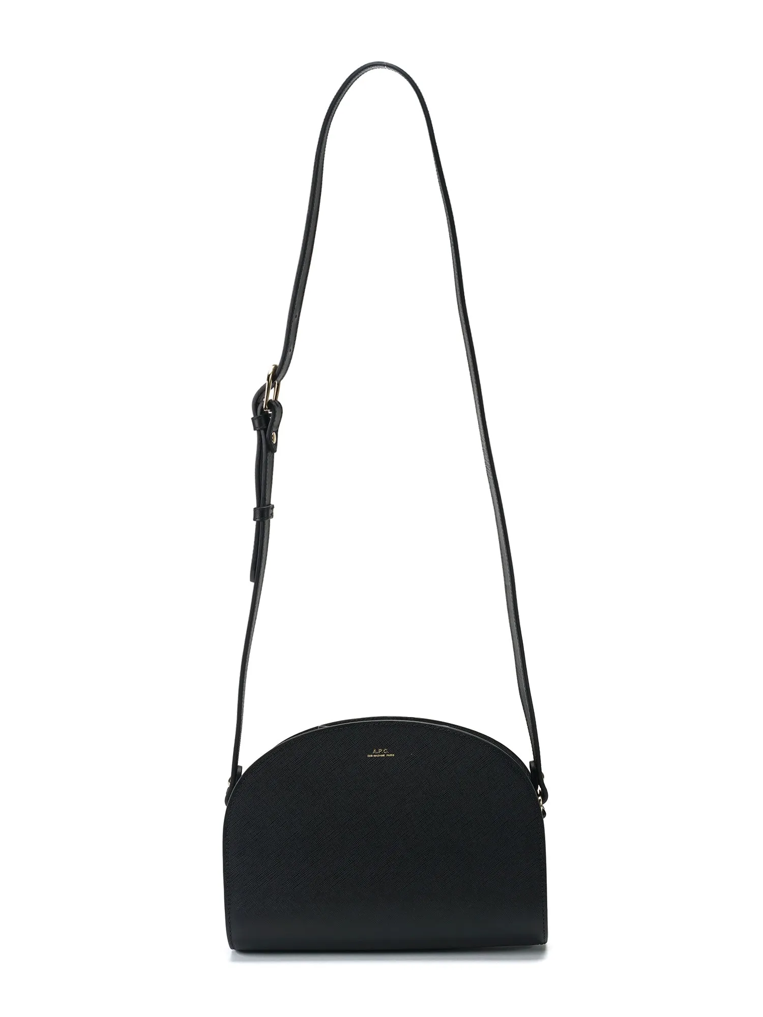 Sac Demi Lune Saffiano LZZ NOIR