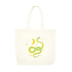 Simple Tote - Solstice Snake Lime