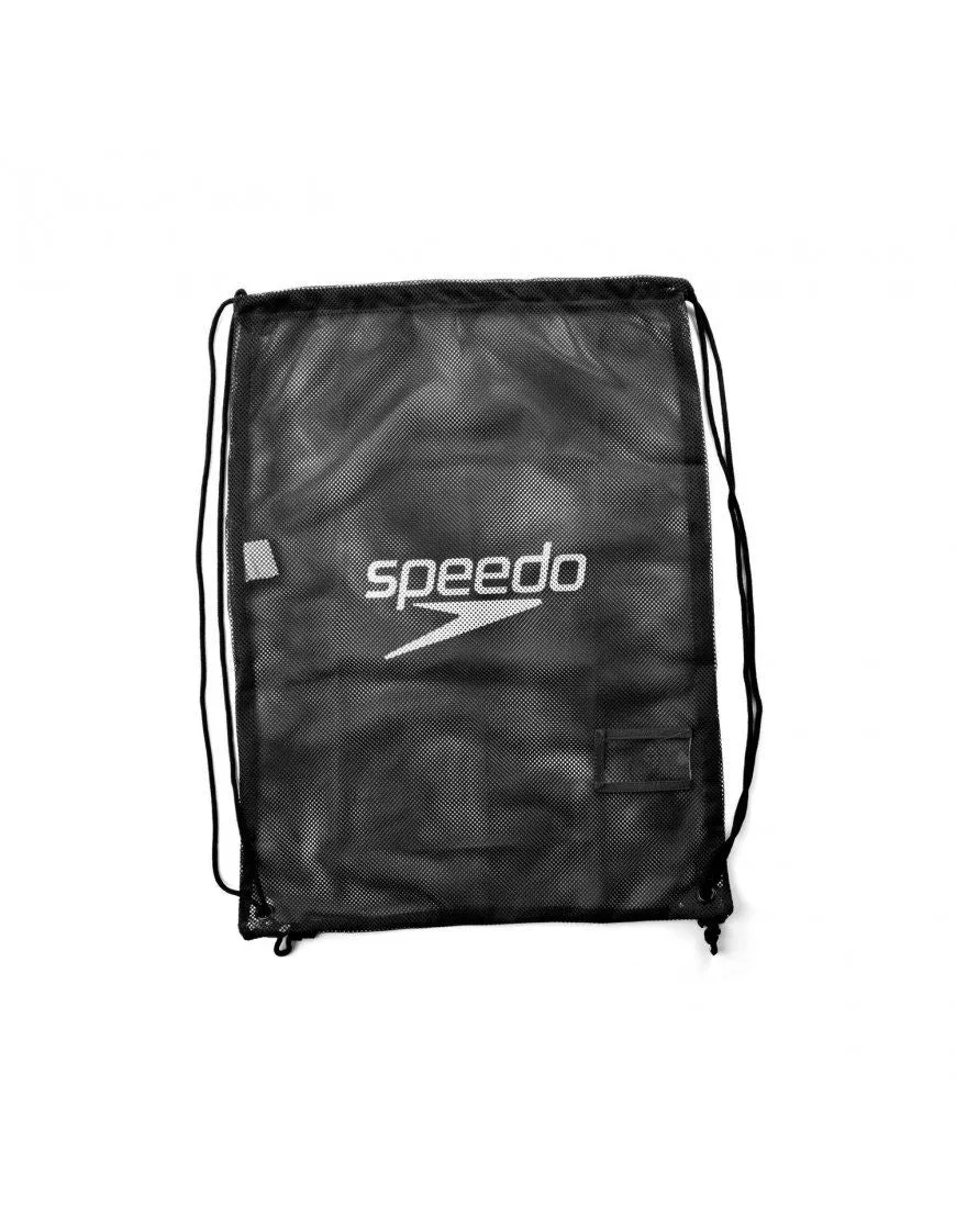 Speedo Lightweight Large Capacity Durable Drawstring Swimming Mesh Bag