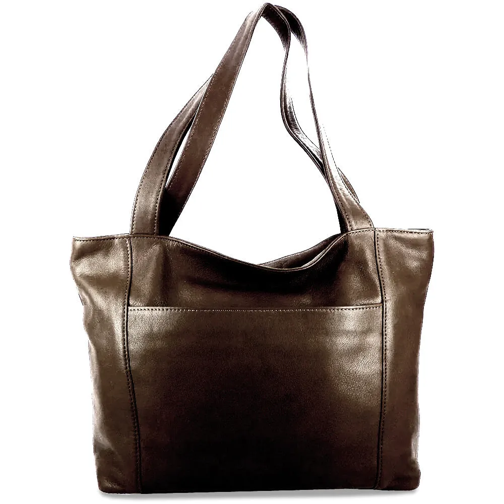 Sven lightweight large leather tote