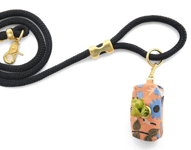 THE FOGGY DOG | Rifle Paper Co. Boho Birds Peach Leash Bag