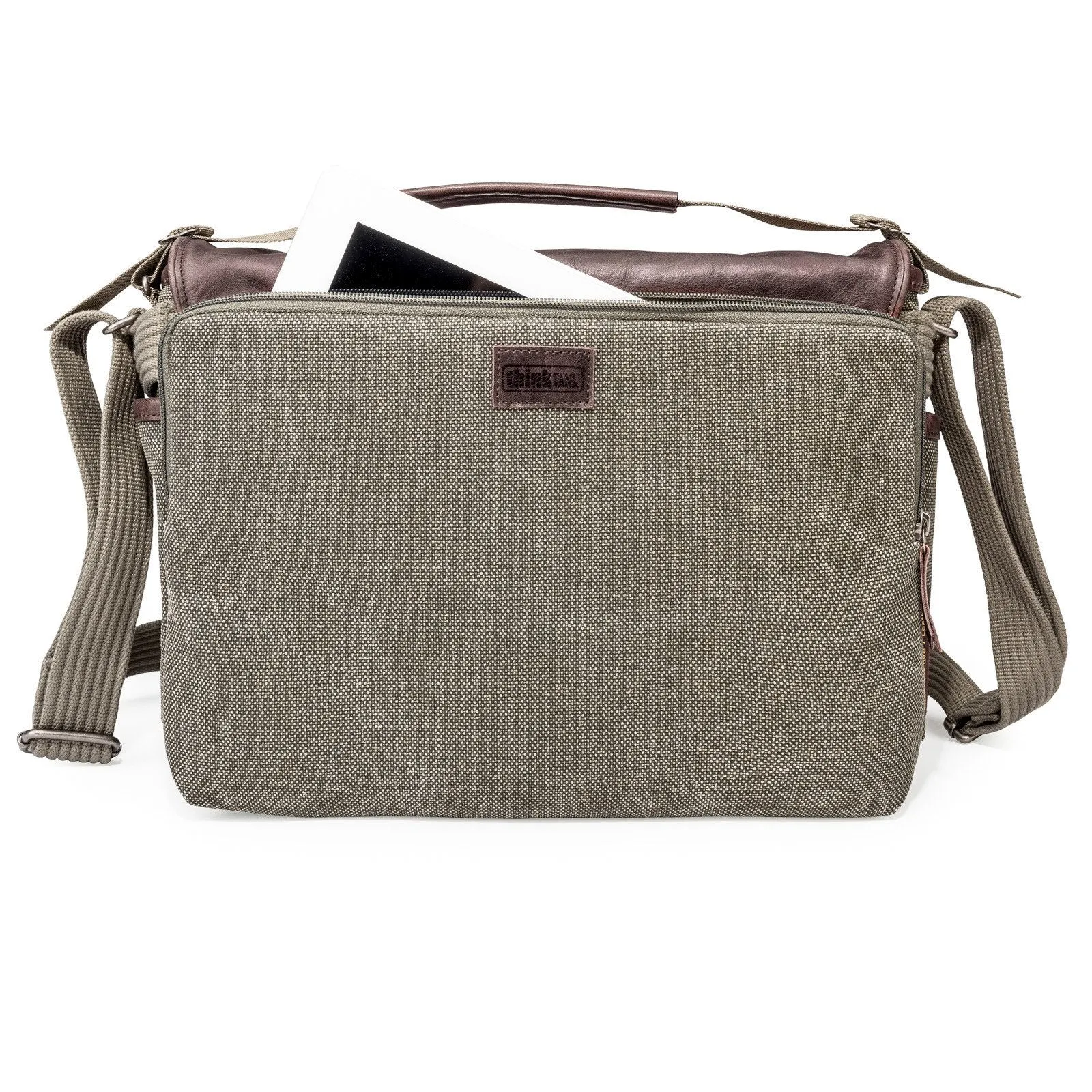 Think Tank Retrospective Leather 7 Shoulder Camera Bag - Sandstone