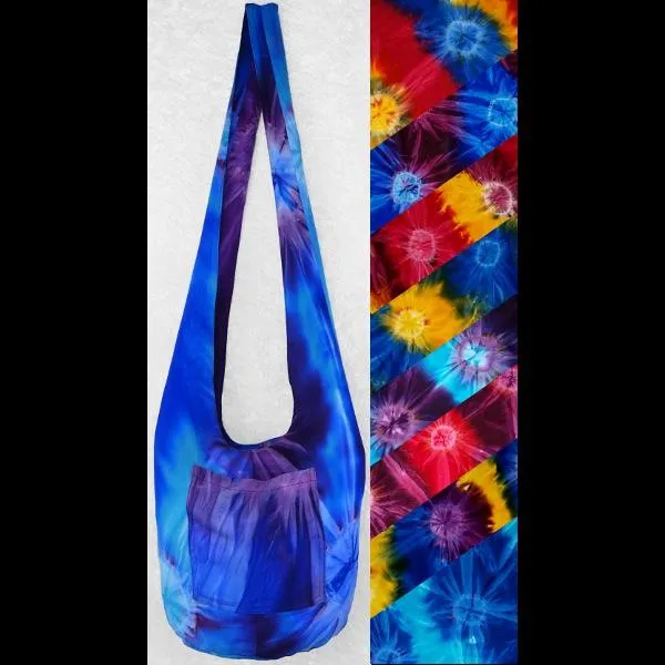 Tie-Dye Boho Shoulder Bag