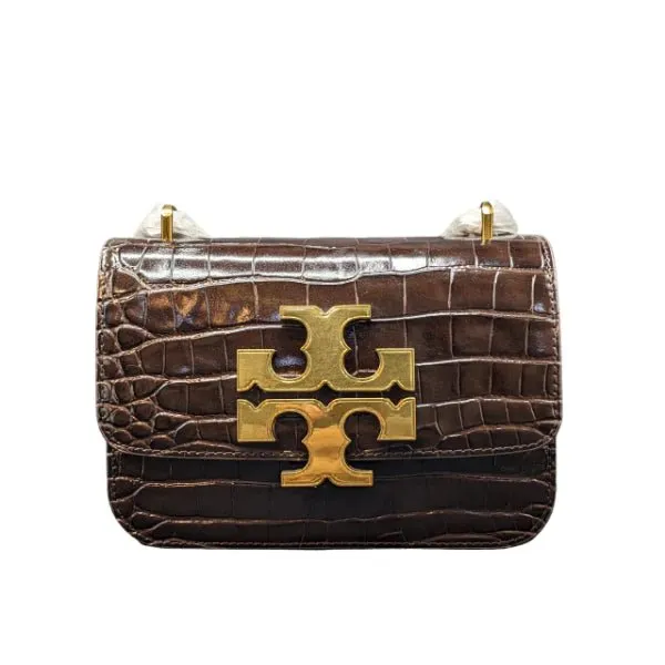 Tory Burch Elnr Embossed MiniDark Mhgmy - S137318