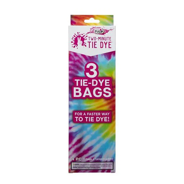 Tulip Two-Minute Tie-Dye Microwave Bag 3pack*