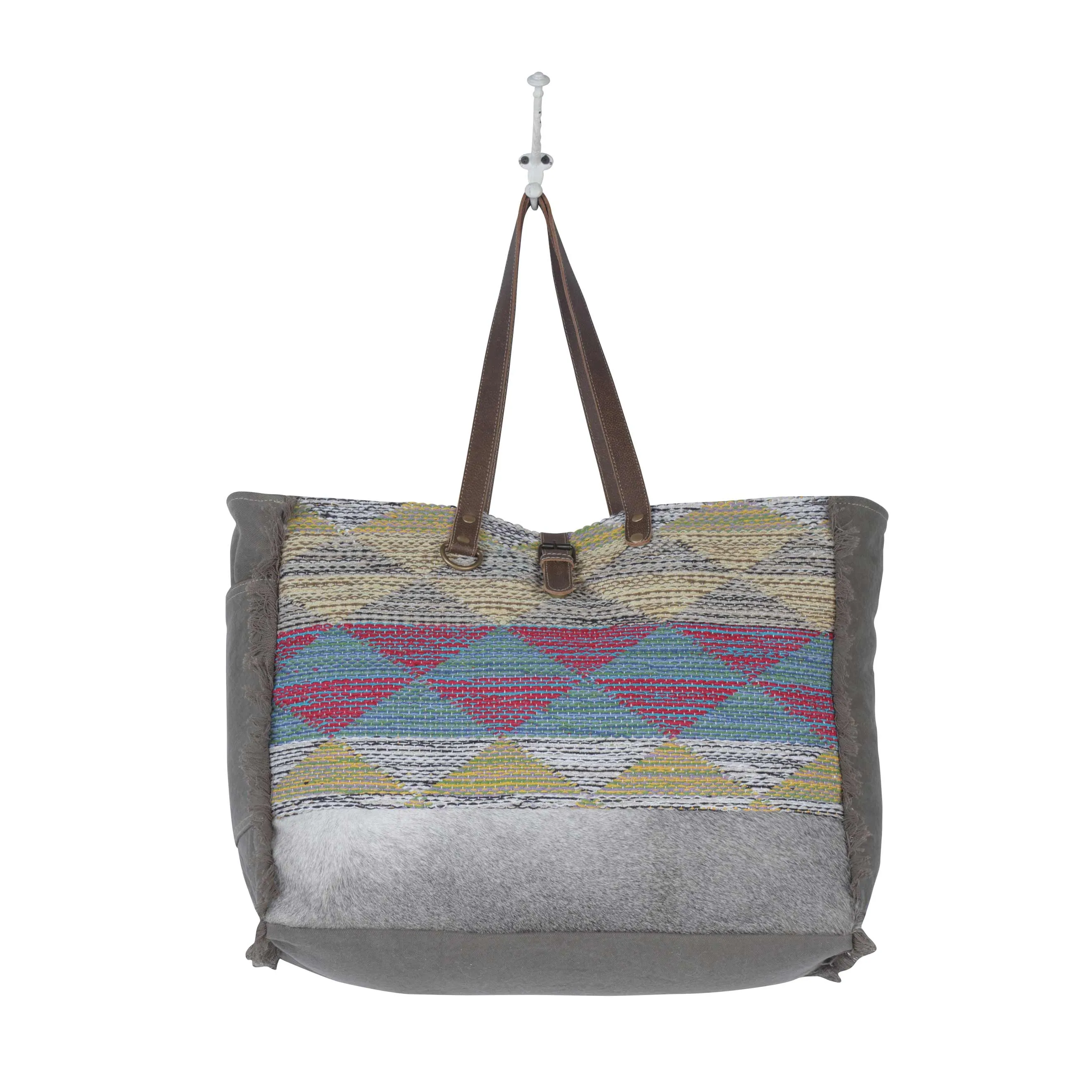 Vibrant Pyramids  Weekender Bag