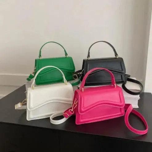 Vibrant Structured Crossbody Bag