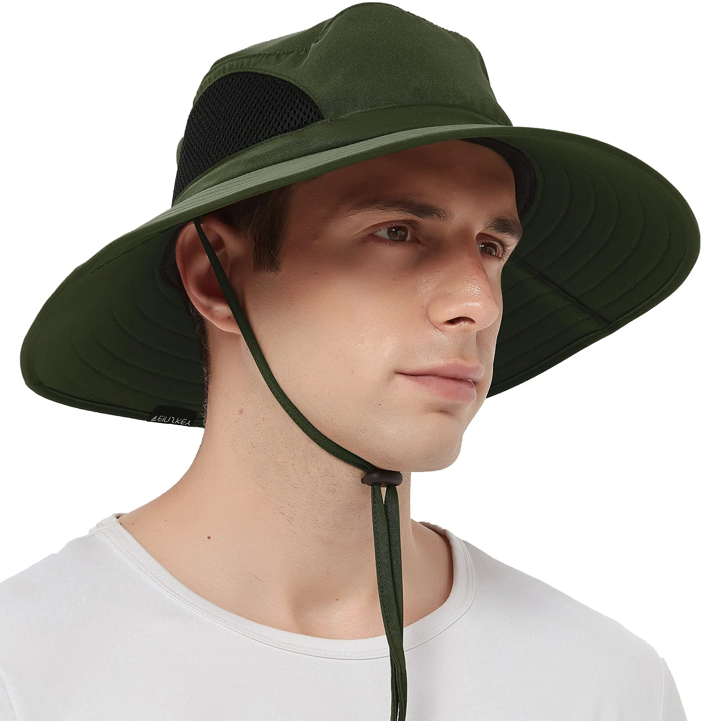 Waterproof Wide Brim Bucket Hat Foldable Sun Hat